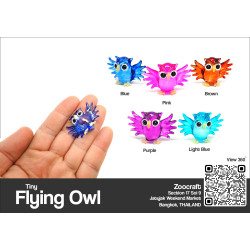 Flying Tiny Owl
