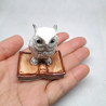 White Owl On Book